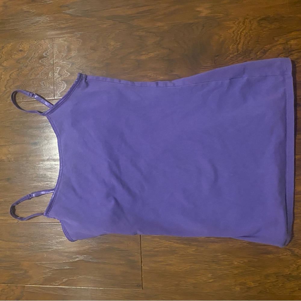 Purple Women's Spaghetti Strap Tank Top